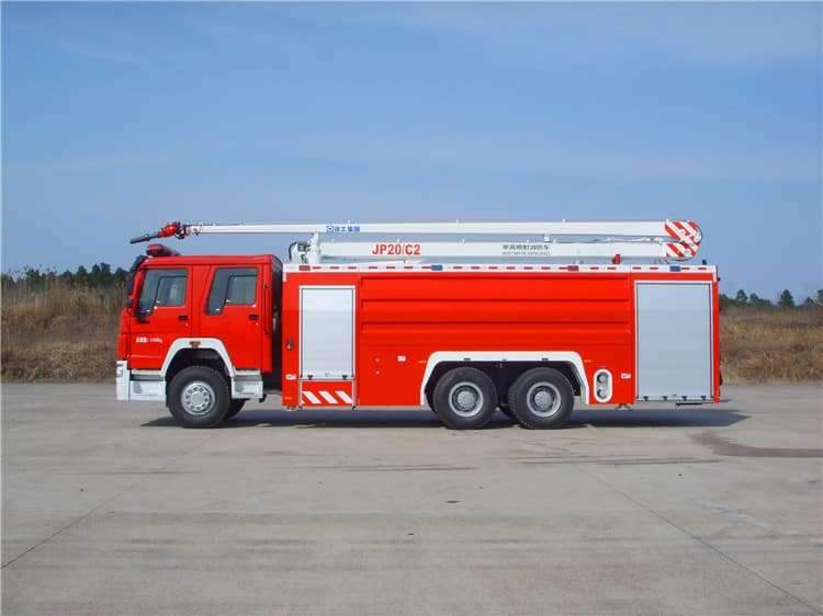 XCMG Official Mini Fire Truck 20m water and foam tower fire truck JP20C2 firefighter trucks price for sale